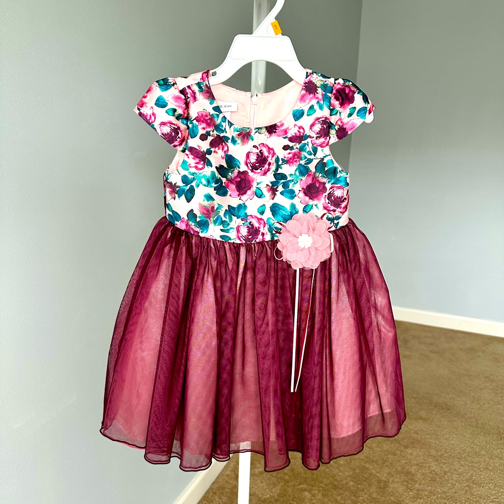 Bonnie Jean Purple Dress